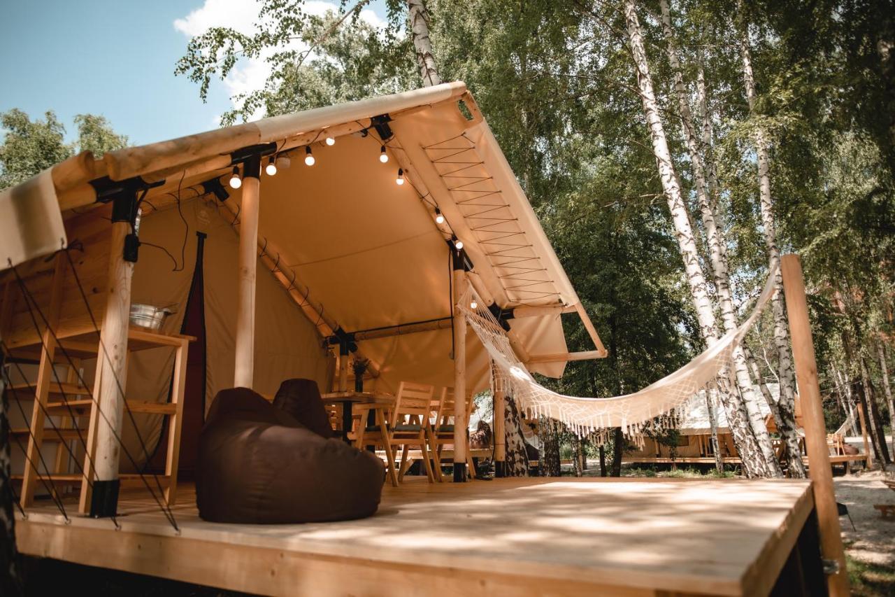 Glamping Mandra Kanev Hotel Leplyavo Exterior foto