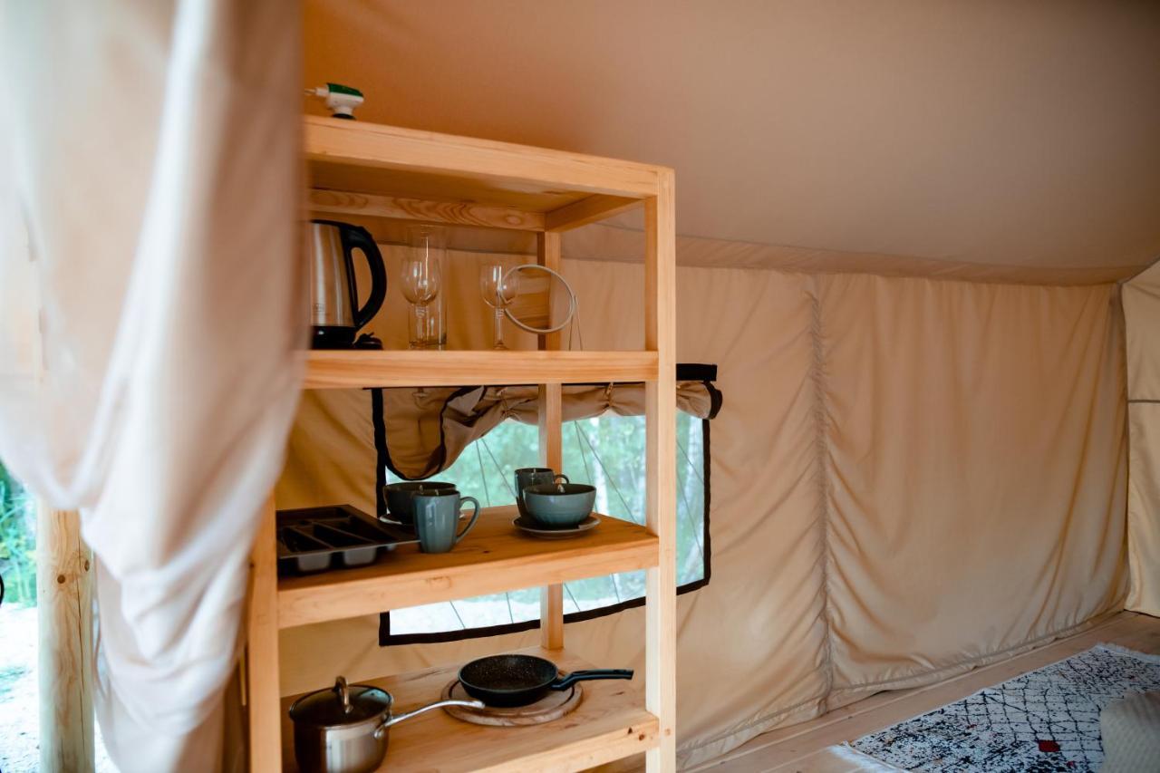 Glamping Mandra Kanev Hotel Leplyavo Exterior foto