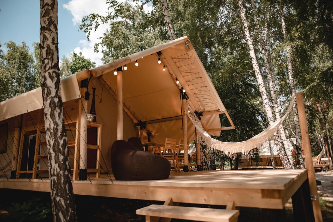 Glamping Mandra Kanev Hotel Leplyavo Exterior foto