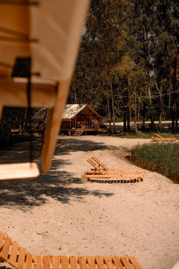 Glamping Mandra Kanev Hotel Leplyavo Exterior foto
